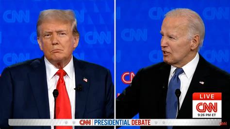Joe Biden slams Donald Trump during debate for 'losers and suckers'