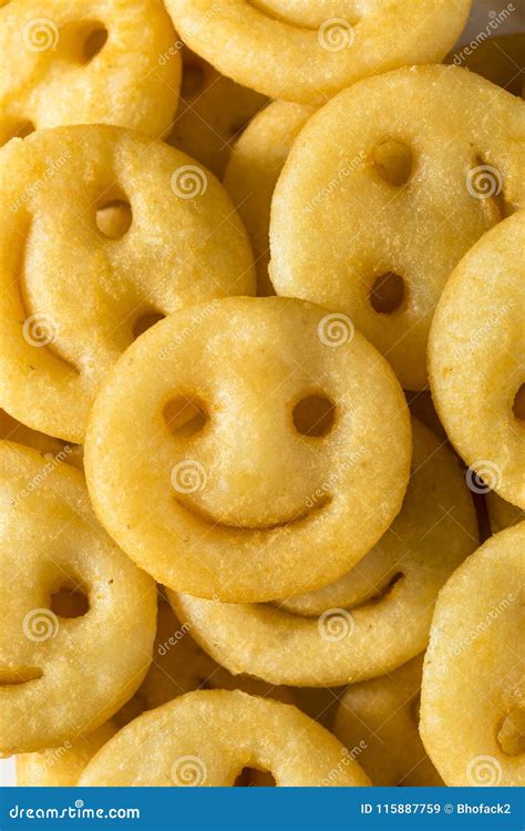 Homemade Smiley Face French Fries Stock Image - Image of nutrition ...