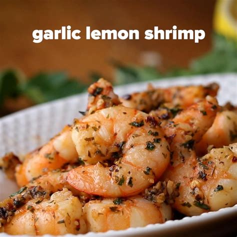 Garlic Lemon Shrimp Recipe
