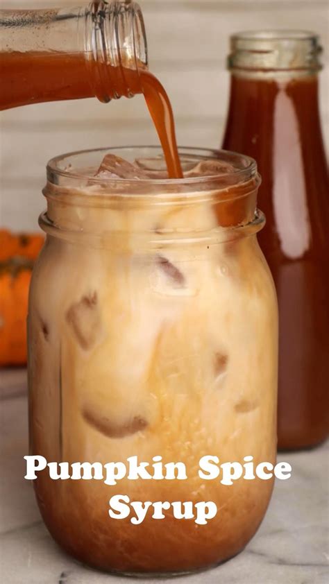 5 minute homemade pumpkin spice syrup recipe – Artofit