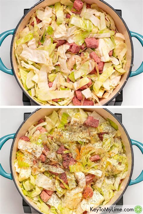 BEST Ham and Cabbage {One-Pot Recipe VIDEO} - Key To My Lime