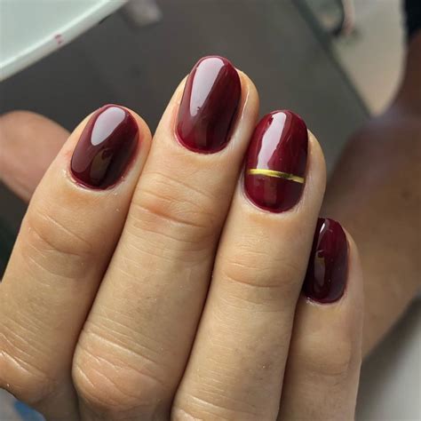 35 Beautiful Red Wine Nails for a Dark and Chic Manicure