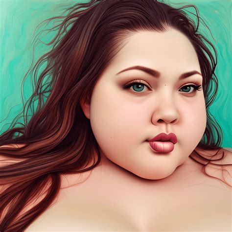 Amazing Hyper Detailed Cute BBW Woman · Creative Fabrica