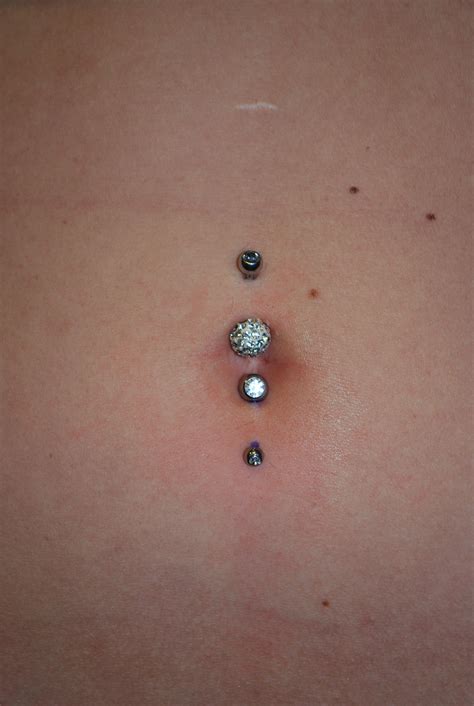 Double Belly Button Piercing Pinterest