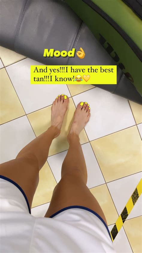 Aryna Sabalenka's Feet
