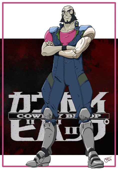 Jet Black, Cowboy Bebop by JohnnyPover on DeviantArt