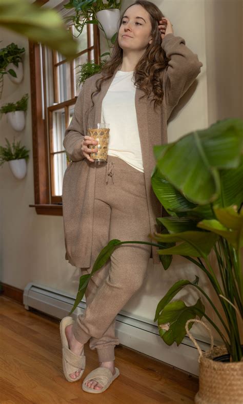 My Favorite Cashmere Lounge Set - Annie Fairfax