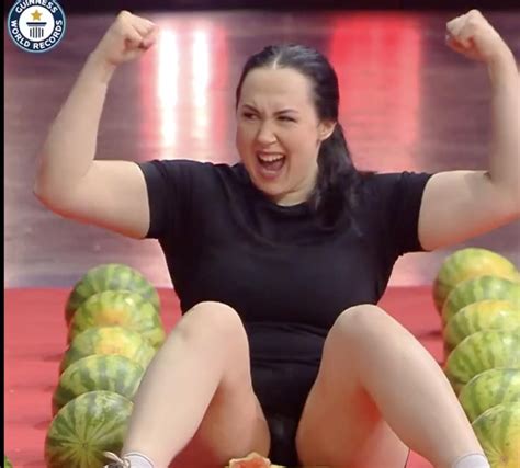 Turkish woman establishes world record for watermelons crushed with ...