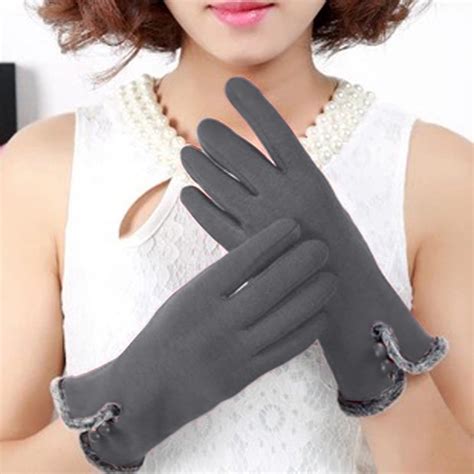 ShomPort Women Gloves Winter Fleece Lined Thick Warm Gloves Thermal ...