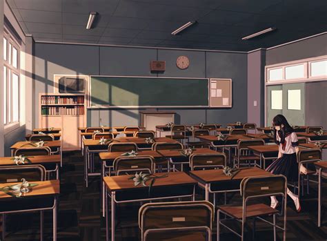 [100+] Anime Classroom Wallpapers | Wallpapers.com