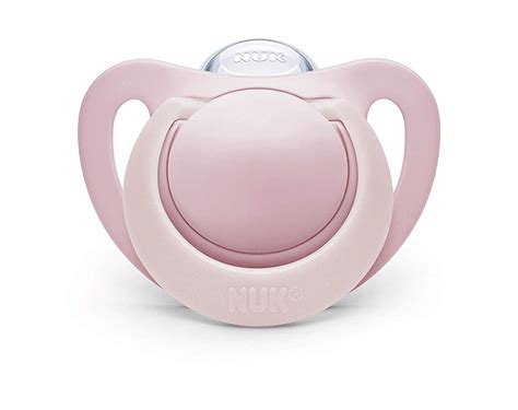 NUK Newborn Orthodontic Pacifiers, Girl, 0-2 Months, 2-Pack - BabyPro
