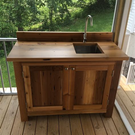 Outdoor Kitchen Sink And Cabinet at Stephen Padilla blog
