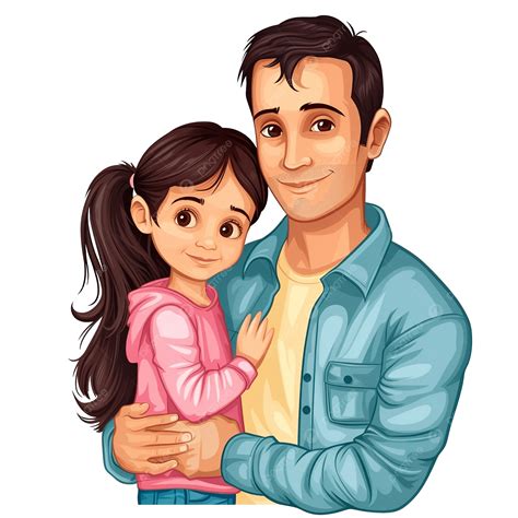 Father And Daughter Clip Art, Cartoon, Child, Kid PNG Transparent Image and Clipart for Free ...