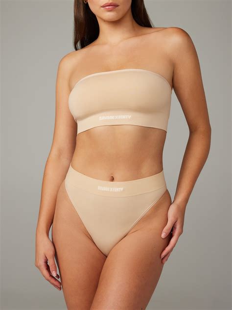 Seamless High-Waist Bikini Knicker in Nude | SAVAGE X FENTY UK United ...
