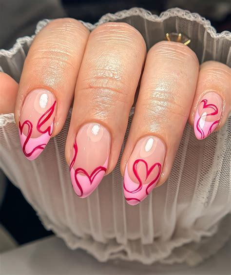 14 Stunning Valentine Nail Design Ideas for 2025 | Nail designs