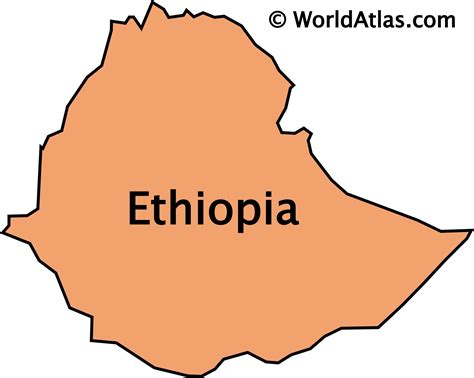 Ethiopian Highlands Map - 20+ Koleksi Gambar