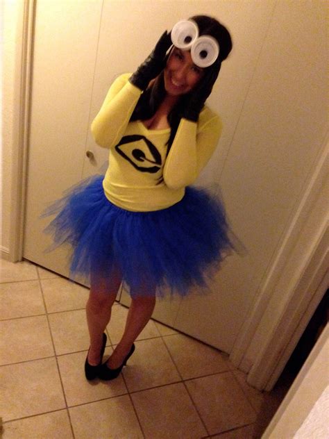 Womens Diy Minion Costume at Jodi Georgia blog