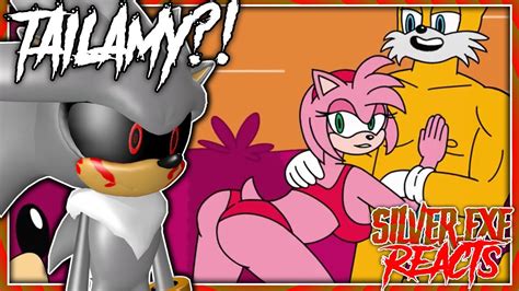 TAILAMY?! - Silver.EXE Reacts To Sonic VS Rule 34! - YouTube