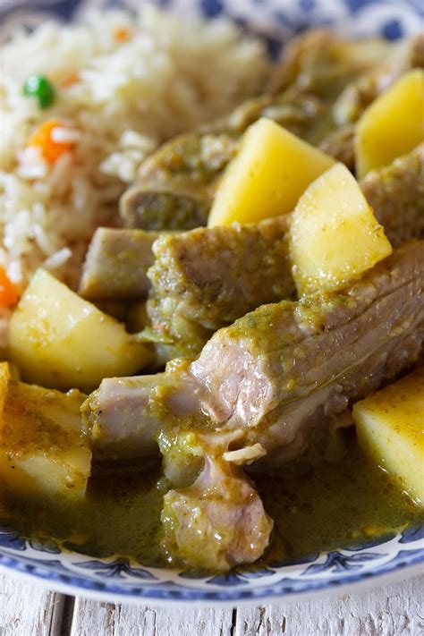 Costillas de Puerco en Salsa Verde