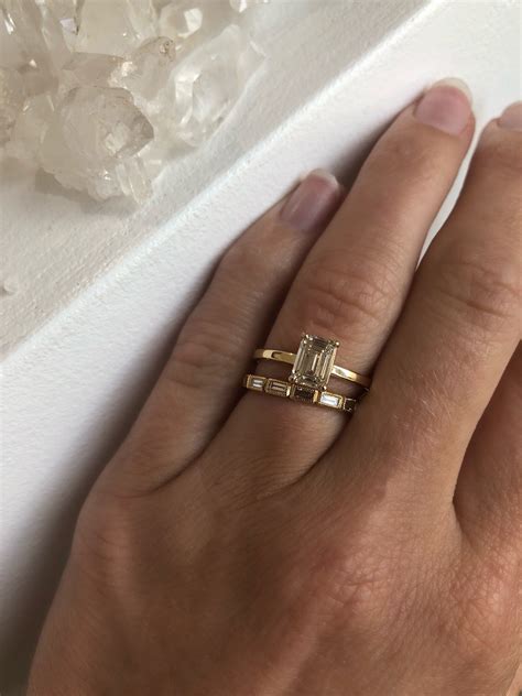 Cute Engagement Rings, Emerald Engagement Ring Cut, Emerald Cut Wedding ...