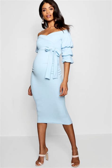 Baby Blue Dress Maternity at Audrey Begay blog