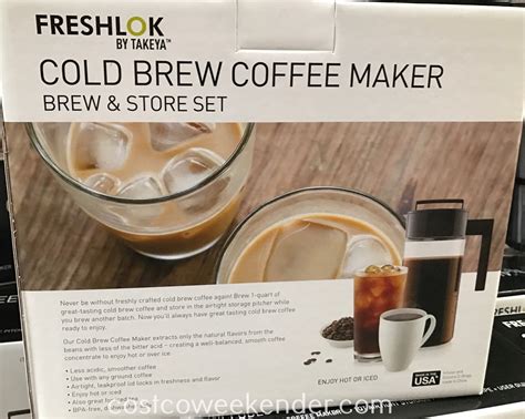 Takeya Cold Brew Coffee Maker Brew & Store Set | Costco Weekender
