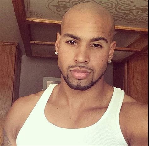 Bald With Beard, Bald Men, Fine Black Men, Brown Skin, Dark Skin, Light ...