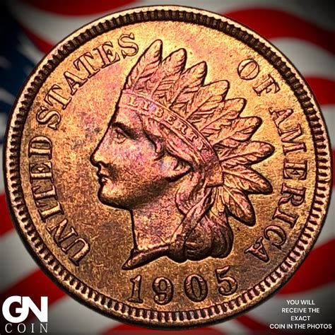 1905 Indian Head Penny 1905 Indian Cent