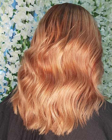 Orange Brown Hair With Highlights