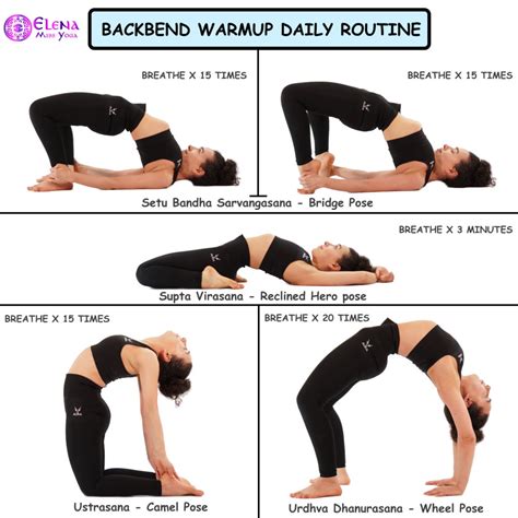 BACKBEND WARMUP DAILY ROUTINE – Elena Miss Yoga