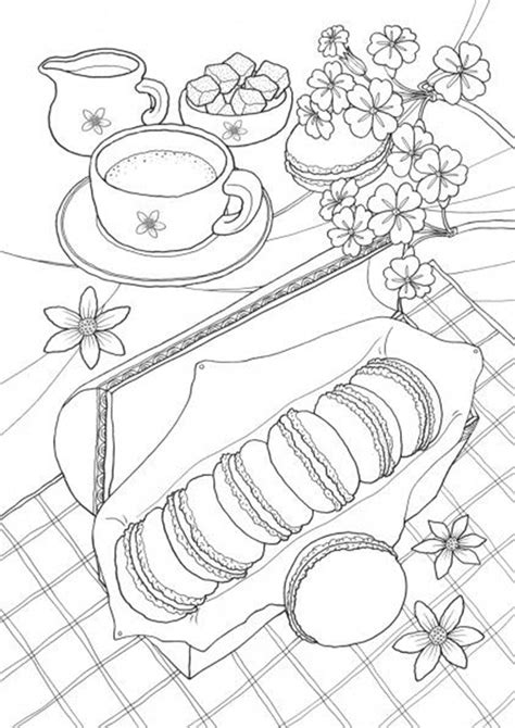 Free & Easy To Print Food Coloring Pages - Tulamama