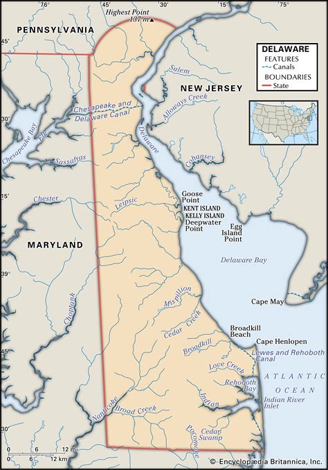 Delaware | Flag, Facts, History, Maps, & Points of Interest | Britannica