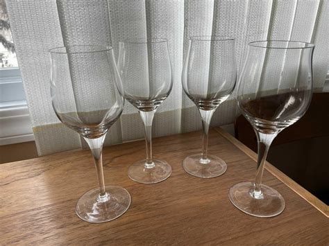 Find more 4 Tulip Shaped Wine Glasses for sale at up to 90% off