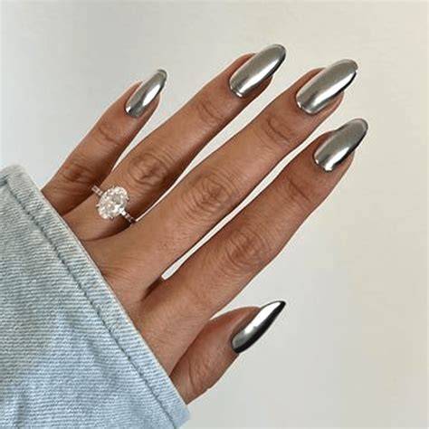 25 Silver Manicure Ideas That Prove Metallic Nails Are Here to Stay