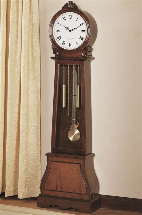Coaster Grandfather Clocks 900723 Brown Traditional Grandfather Clock ...