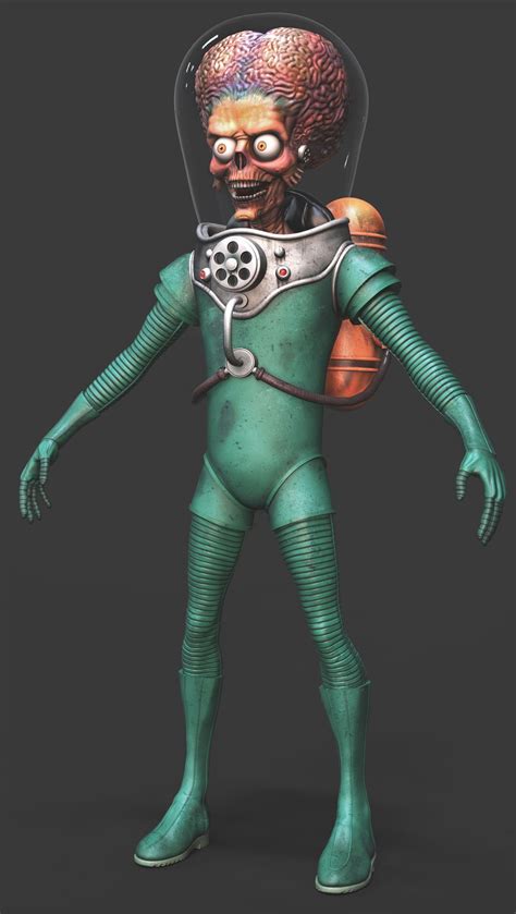 Pin on Mars Attacks!