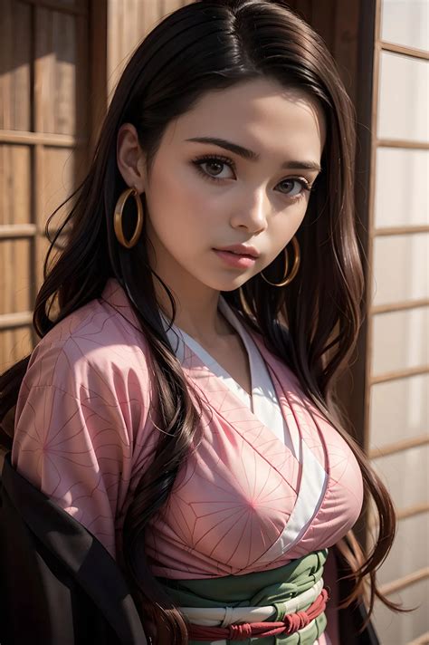 Demon Slayer: IA transforma ‘Nezuko Kamado’ em uma pessoa real