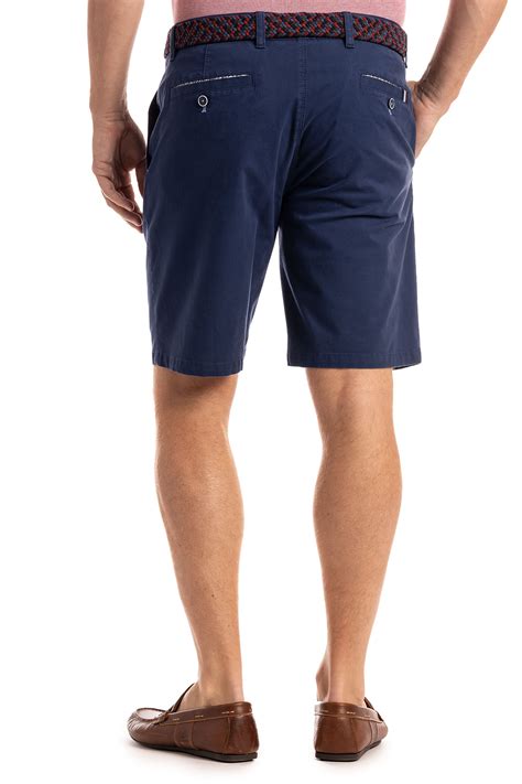 Men's Navy Chino Shorts | Blue Men's Shorts | Gurteen Menswear