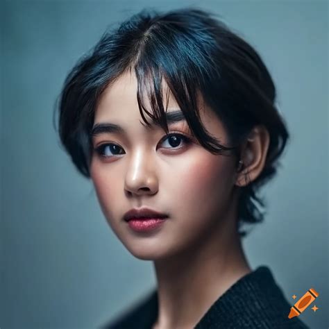 Portrait of a glamorous young woman by hsiao ron cheng on Craiyon