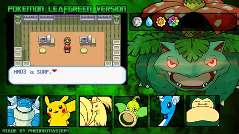 Let's play Pokemon Leaf green- Part 19- Safari zone - YouTube