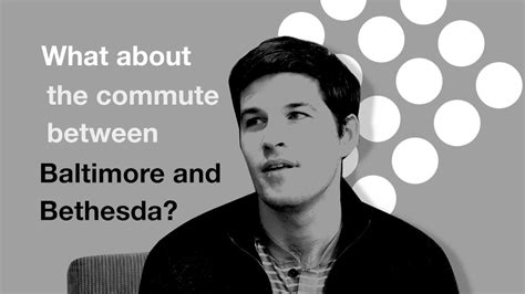 GCTP: What about the commute between Baltimore and Bethesda? - YouTube