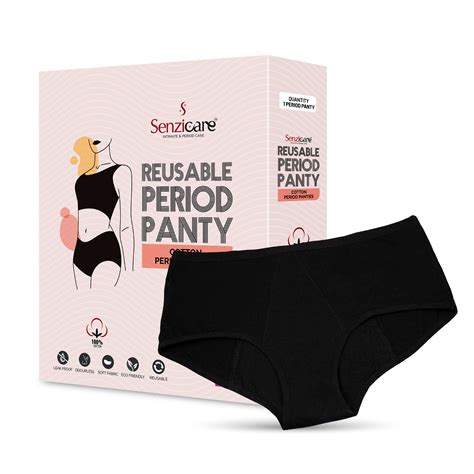 Senzicare Reusable Leak Proof Menstrual Period Panty For Women - Senziwash