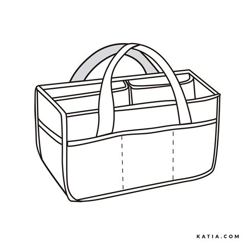 PDF Naaipatroon - Multifunctionele organizer tas | Katia.com