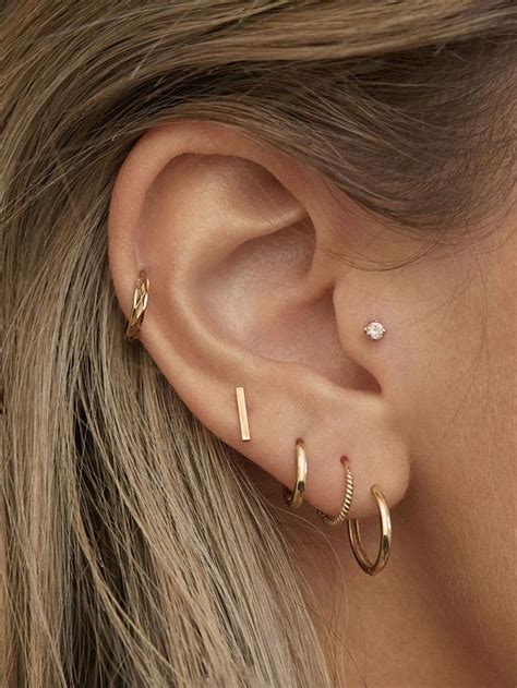 20 trendy ear piercings for every style saida jamal – Artofit