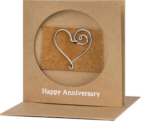 Amazon.com : NIBIBALA 10 Year Anniversary Card, Tin Gifts For 10 Year ...
