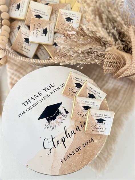 Personalized Graduation Chocolate Favors: Class of 2025 Party Gift - Etsy
