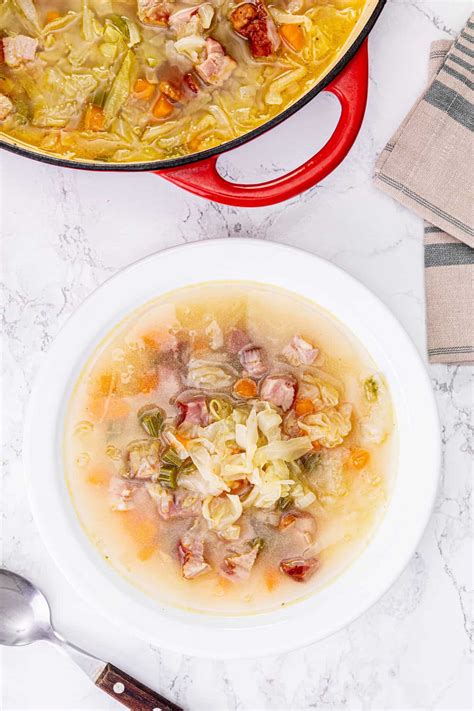 Ham and Cabbage Soup - Food Faith Fitness