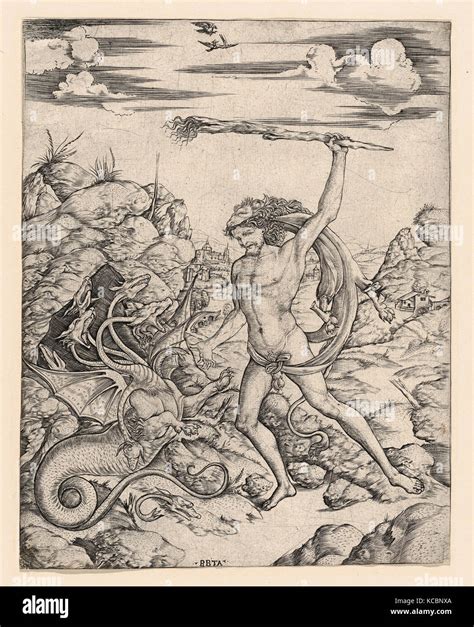 Hercules hydra hi-res stock photography and images - Alamy