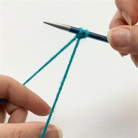 Long Tail Cast On Tutorial , Wie man einen Long Tail Cast On macht - FHSKM