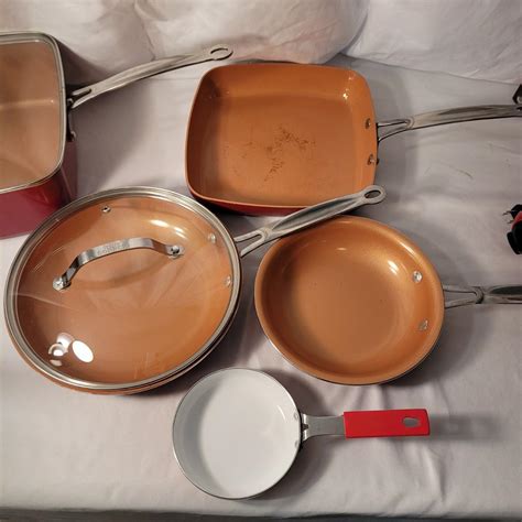 Red Copper Cookware Collection (K-CE) | EstateSales.org